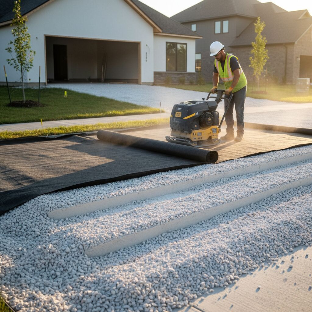 faire une allée en calcaire