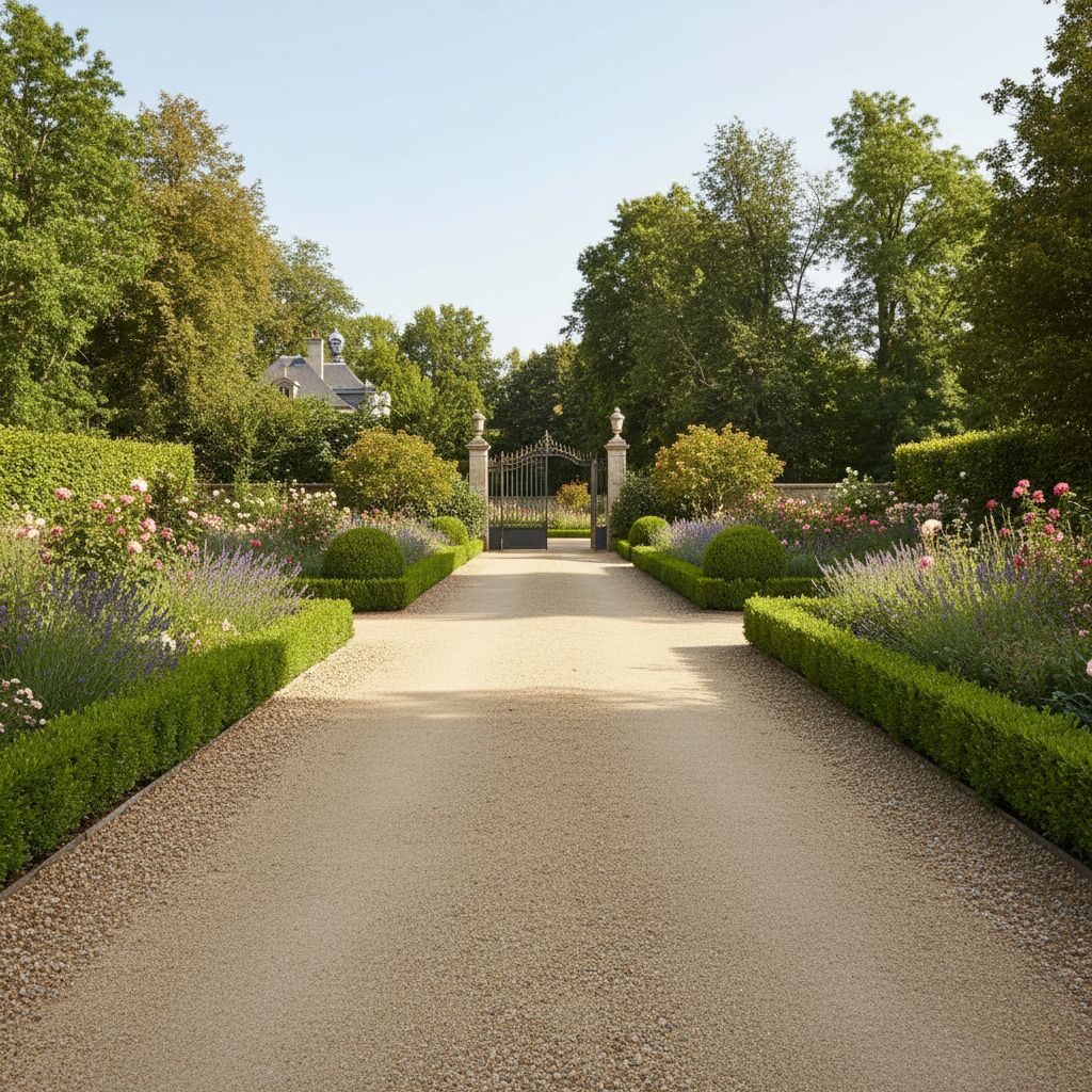 nettoyer allée en calcaire compacté