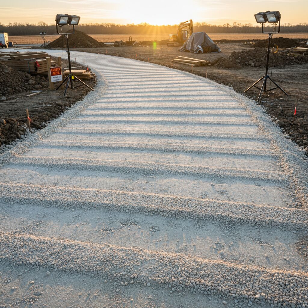 calcaire pour allée carrossable