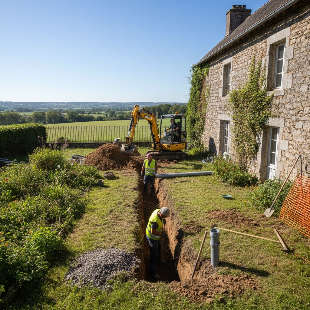 refaire assainissement maison ancienne prix