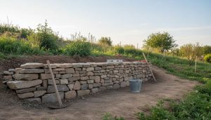 idée mur soutènement pas cher