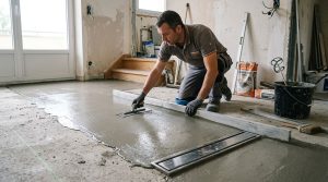 peut on faire une pente avec ragréage