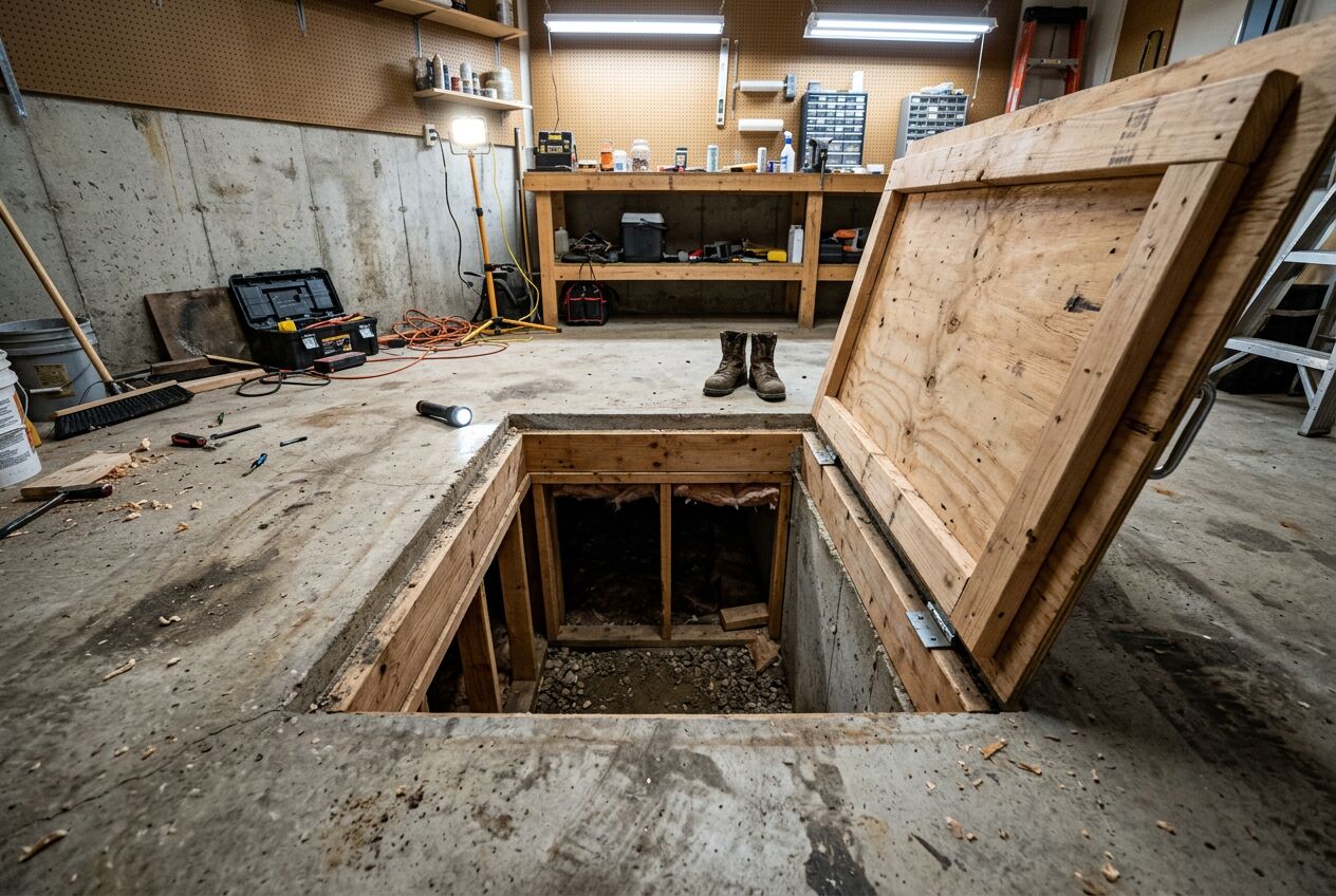 trappe pour vide sanitaire au sol