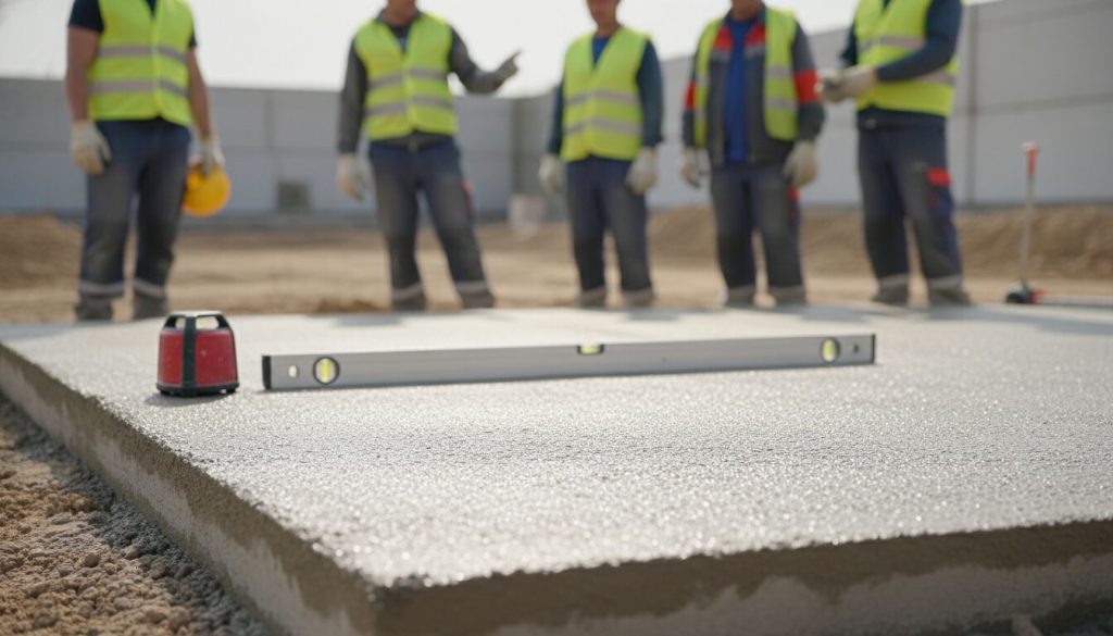 temps de séchage dalle béton 10 cm