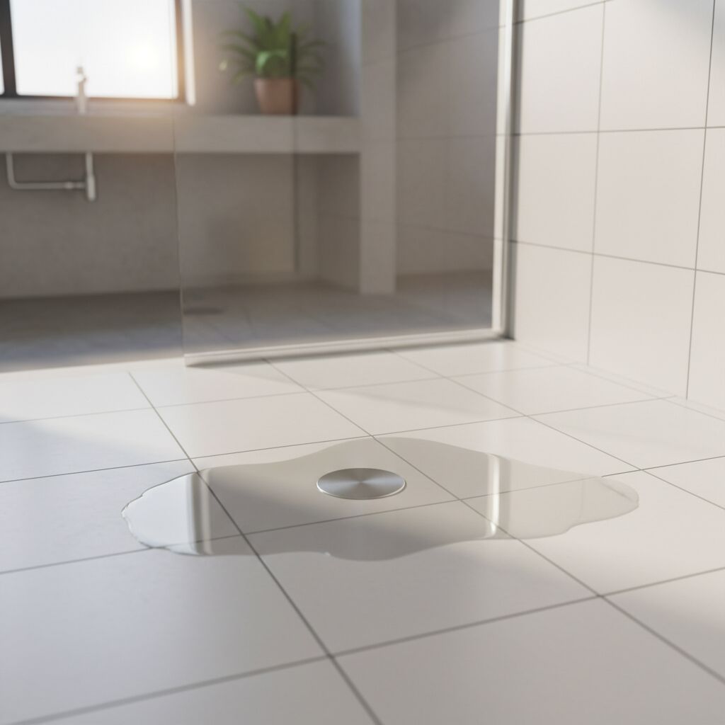 comment rectifier une pente de douche