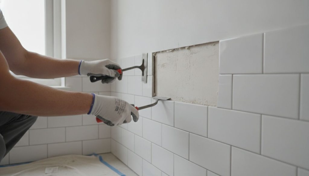 comment enlever du carrelage mural sans abîmer le placo