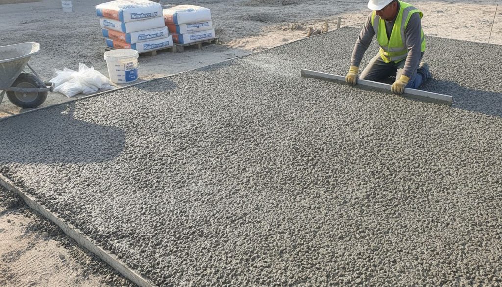 Dalle béton fibré reinforcex pro