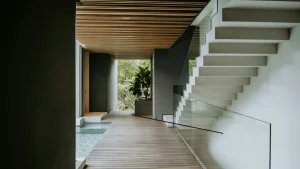 escalier ouvert salon